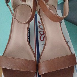 CATO brown wedge shoes